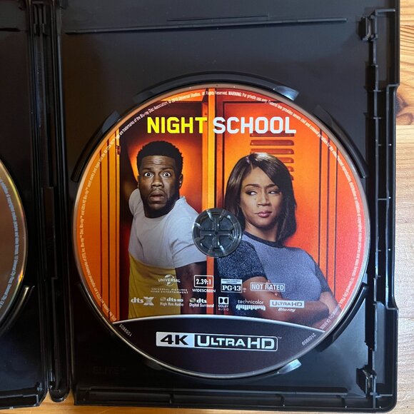 Night School (4K Ultra HD, 2018, No Digital Copy) w/ Slipcover Used Good - $10 - Picture 3 of 4